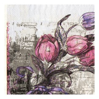 Servilleta Flores Grandes 31