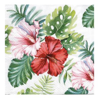 Servilleta Flores Grandes 32