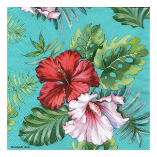 Servilleta Flores Grandes 33