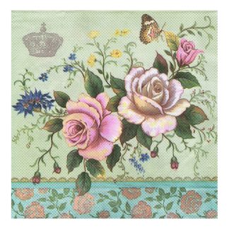 Servilleta Flores Grandes 35