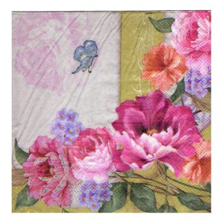 Servilleta Flores Grandes 04