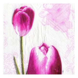 Servilleta Flores Grandes 43