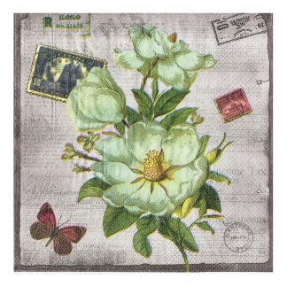 Servilleta Flores Grandes 44