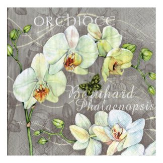 Servilleta Flores Grandes 45