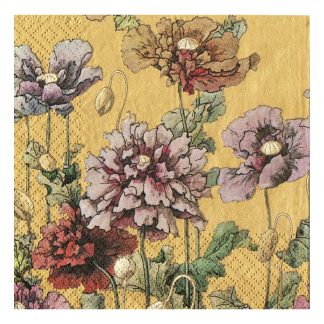 Servilleta Flores Grandes 46