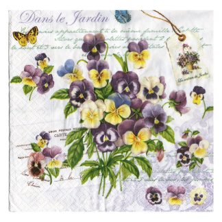 Servilleta Flores Grandes 49