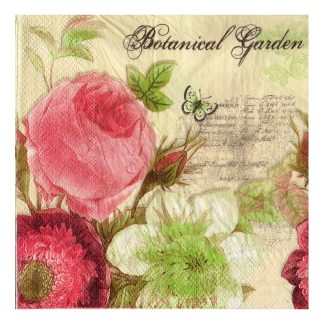 Servilleta Flores Grandes 52