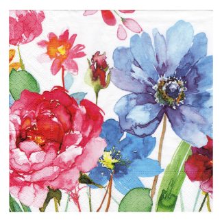 Servilleta Flores Grandes 08