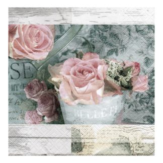 Servilleta Flores Grandes 09